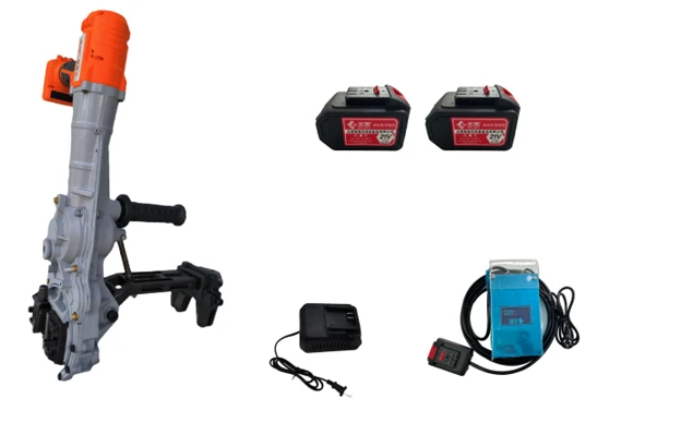 Комплектация 1: инструмент + 2 аккумулятора (21В 6Ач) + зарядное устройство + блок питания постоянного тока (21В)