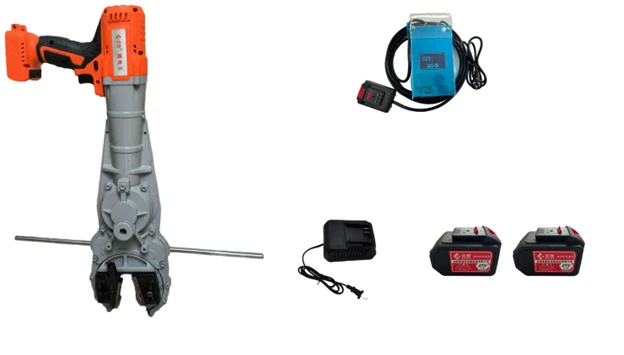 Комплектация 5: инструмент + 2 аккумулятора (21В 6Ач) + зарядное устройство + блок питания постоянного тока (21В)