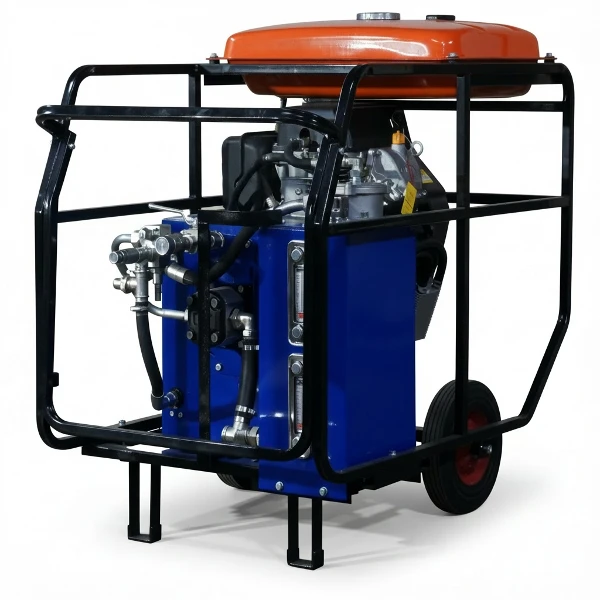 В АО «Энерпром-Ниппон» разработана и изготовлена мобильная гидравлическая насосная станция MC-40