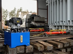 Новинка, станция НБР-2,0П40-1 с бензоприводом для толкателей и домкратов в обновленном дизайне