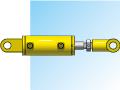 Гидроцилиндр люнета E2657423808 для буровых станков DML (Atlas Copco/Epiroc)