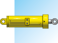 Гидроцилиндр страгивания E2657039638 для буровых станков DML (аналог Atlas Copco/Epiroc)