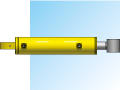 Гидроцилиндр подвода карусели E2657199093 для буровых станков DML (Atlas Copco, Epiroc)