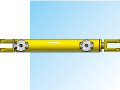 Гидроцилиндр ключ-вилки E2658389933 для буровых станков DML (Atlas Copco, Epiroc)